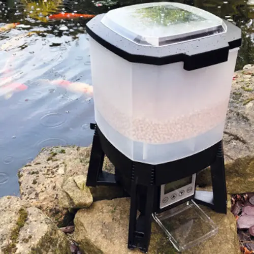 PondXpert Foodflinger Solar Automatic Fish Feeder 1