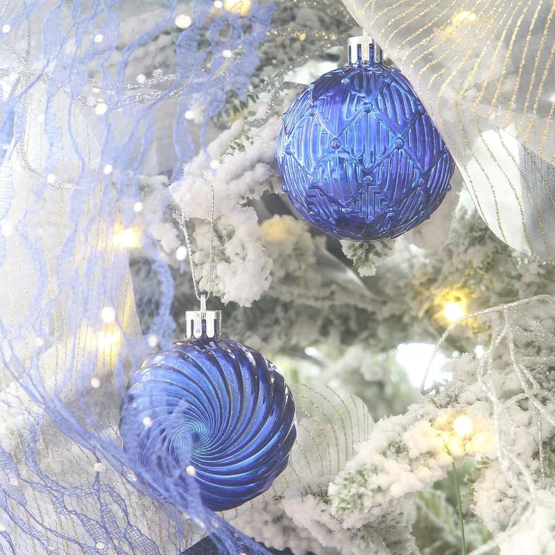 24pcs 3cm Christmas Decor Baubles Tree Balls Xmas Party Wedding Ornament 6