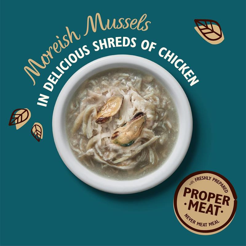 Lily's Kitchen Shredded Fillets Multipack - Grain Free Natural Adult Wet Cat Food - Chicken, Chicken & Mussels, Chicken & Ham, Tuna & Salmon (16 Tins x 70 g) 5