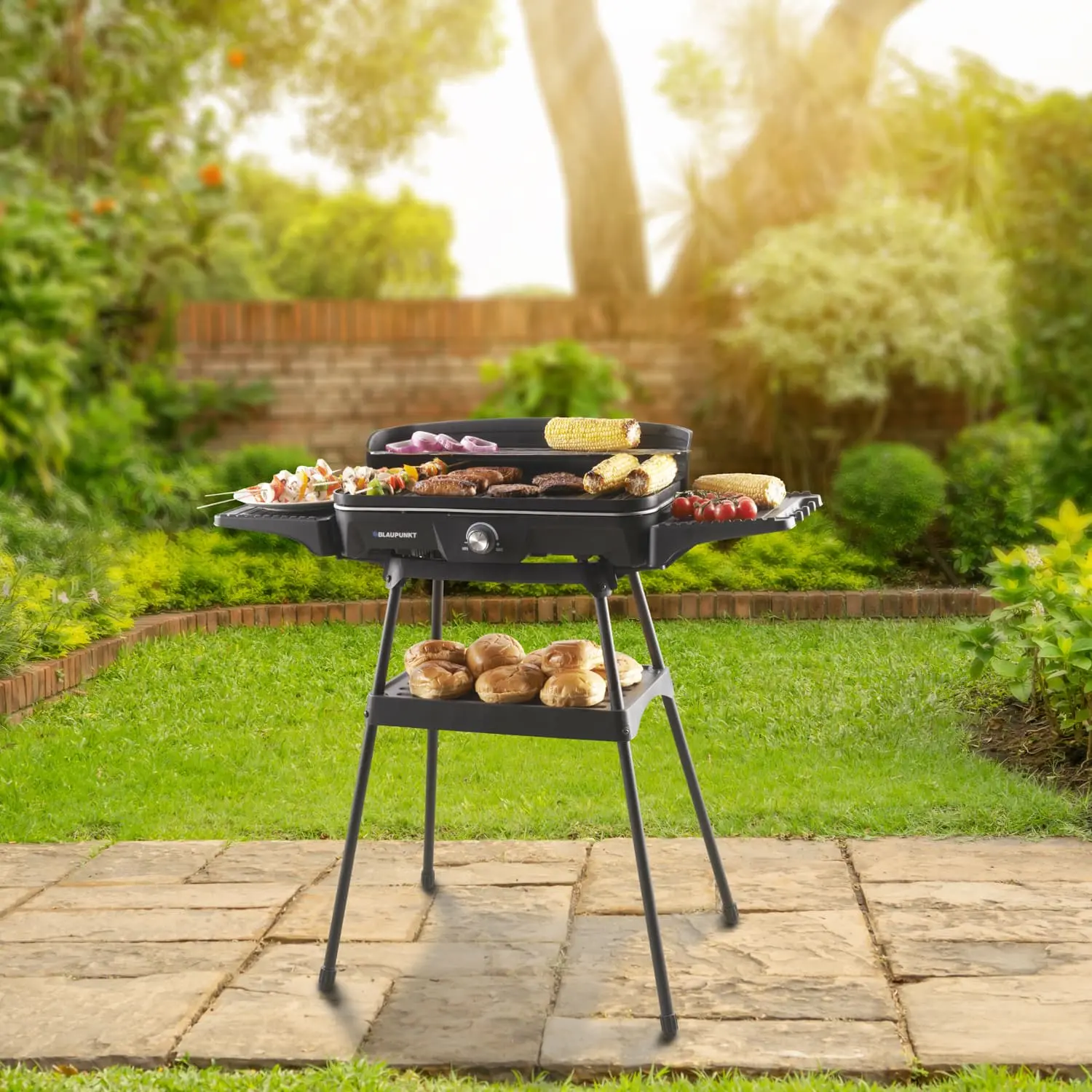 Blaupunkt Indoor/Outdoor Electric BBQ Grill Free Shipping