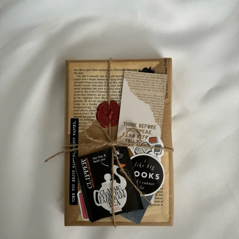 Contemporary Blind Date With a Book - Brand new paperback with bookmark, tea & stickers 6