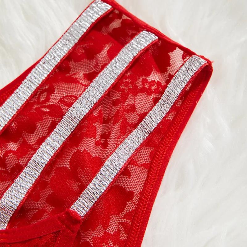 Product Introduction of Women's Sparkly lace thong Thong Wedding gift, Valentines gift Lingerie Women Love Comfort Womenswear Fit Everyday Panties Basic Minimalist Bridal , Valentines day surprise for her , Great Gift , Thong , Panties , Knickers , Underwear 12