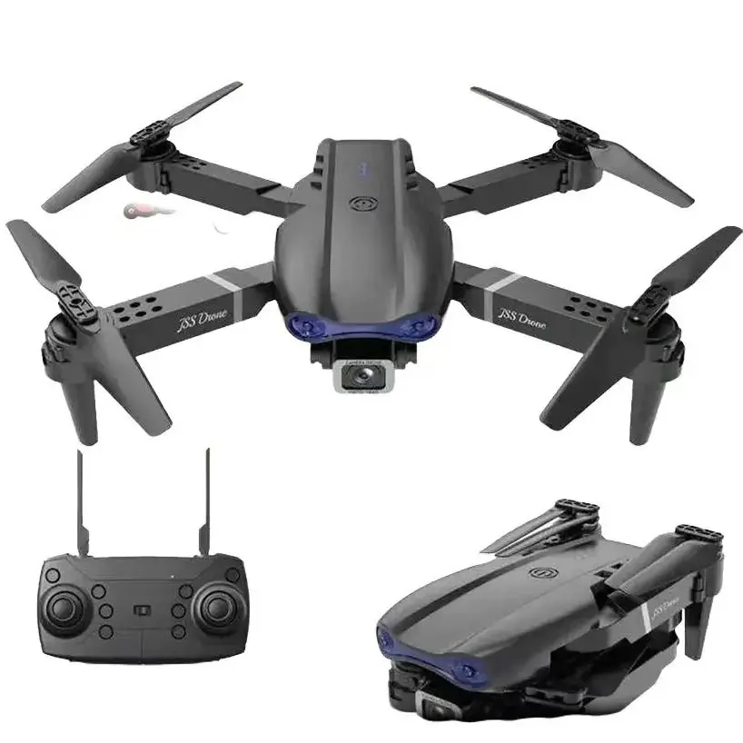 E99 Dual Camera Drone Foldable with Lights Accessories Folding