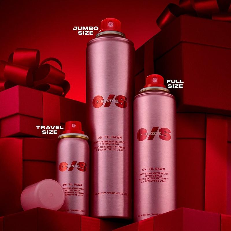 One Size Beauty On 'Til Dawn Mattifying Waterproof Setting Spray for Makeup - Green Tea Extract & Witch Hazel - Long Lasting Hold 2