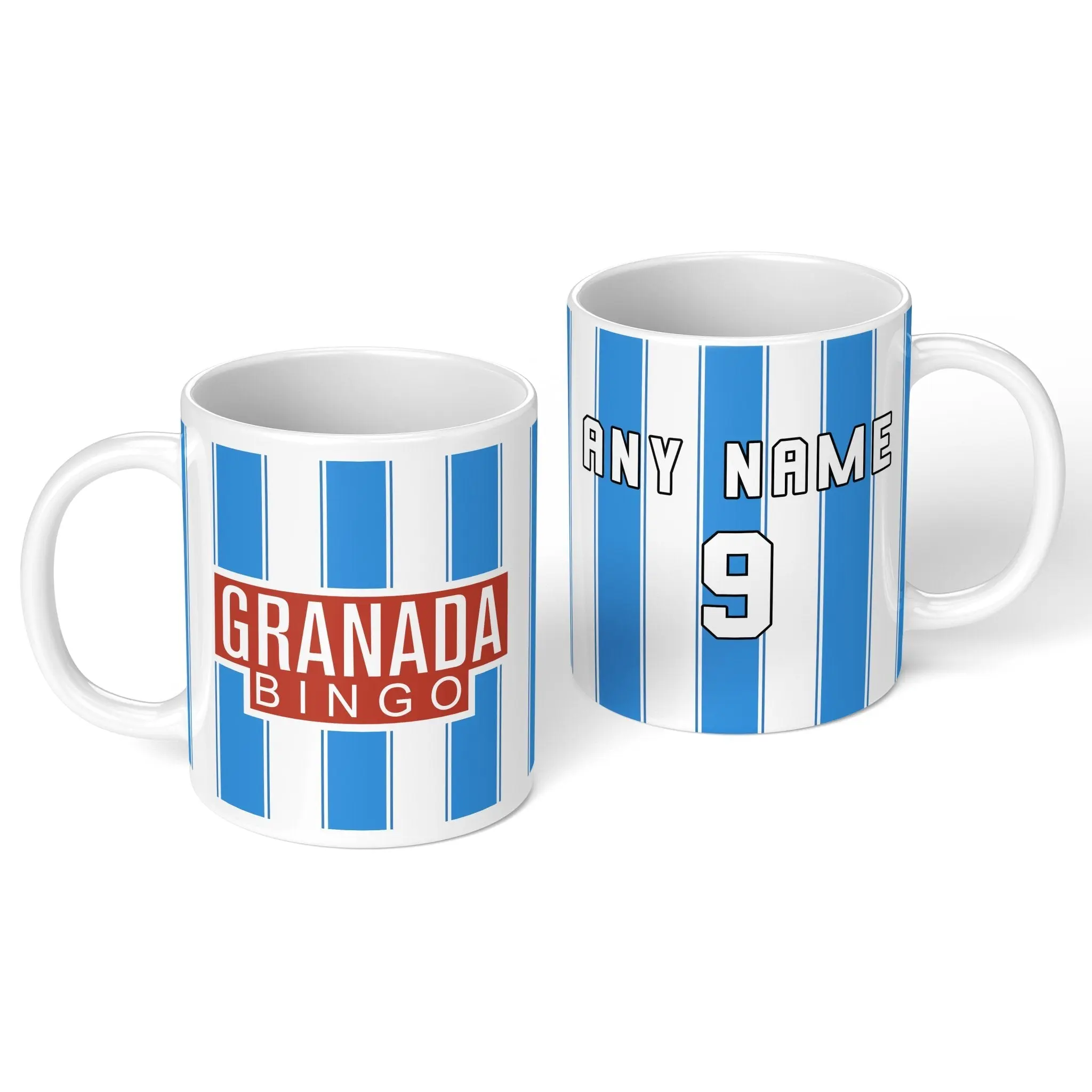 Coventry City 1987 Cup Final Kit Personalised Mug