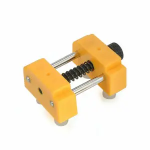 Yellow Holder Adjustable Watchmaker Repair Tool Watch Back Case Cover Opener UK 2