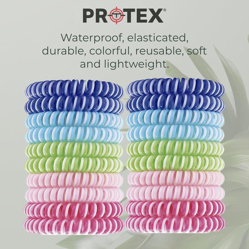 Waterproof Mosquito Repellent Bracelet, 20 Pack, Deet-Free Eva Wrist Bands, Effective Protection, Insect Mosquito Repeller Bands for Adults & Kids, Insect Repellent Protection, Resealable 20 Pack 7