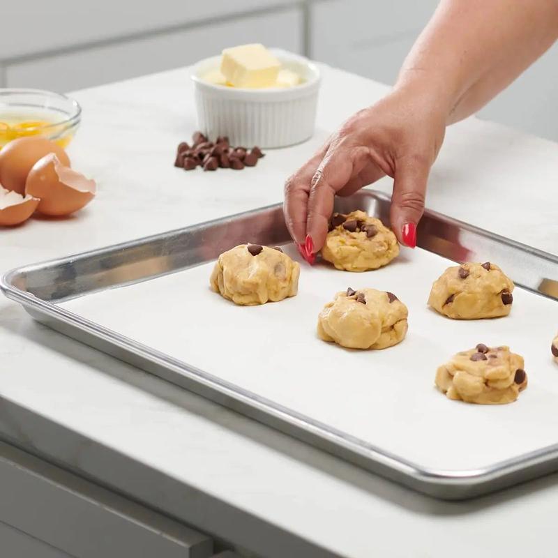 VegiMax Non-Stick White Parchment Paper by Bakewell – Perfect for Baking, Cooking & Roasting!  300mm Wide, 7 Rolls! Heat-Resistant & Food-Safe, Ideal for Cakes, Cookies, Meat, and More! Upgrade Your Kitchen Essentials Today! Bakeware Utensils 3