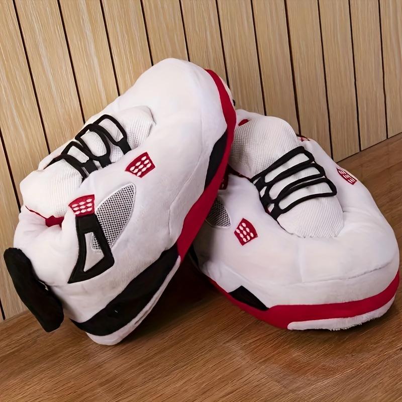 Product Introduction of Boys Warm Soft Plush Slip On House Shoes, Comfortable Thermal Anti-skid Cotton Slippers For Indoor Bedroom 6
