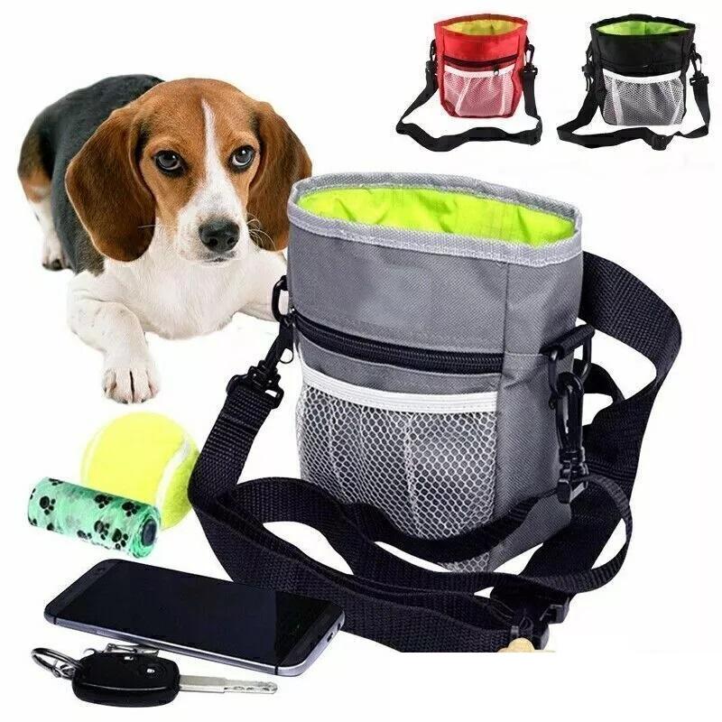 Puppy Pet Dog Obedience Training Treat Feed Bait Food Snack Pouch Belt Bags 3