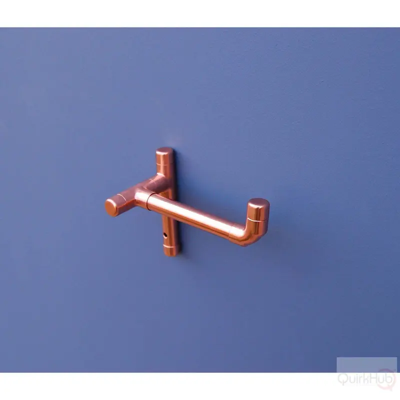 Copper Toilet Roll Holder by QuirkHub® Tee 4