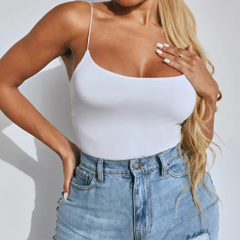 Shape Slinky Spaghetti Strap Bodysuit (Sizes 6-18) 4