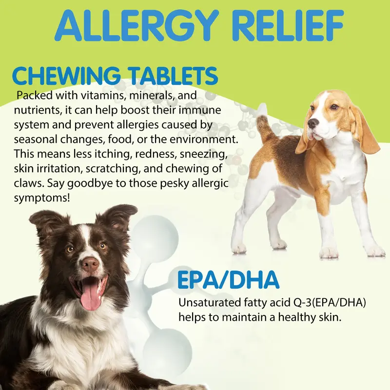 Worafy Allergy Relief Immune Chews for Dogs 1