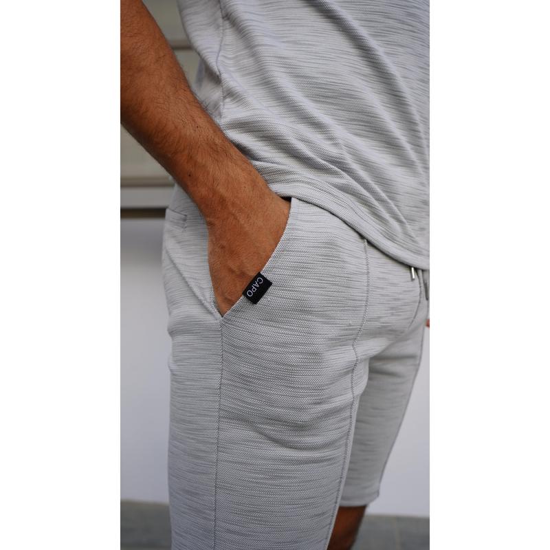 Capo INTERLOCK SLUB Short - Grey 1