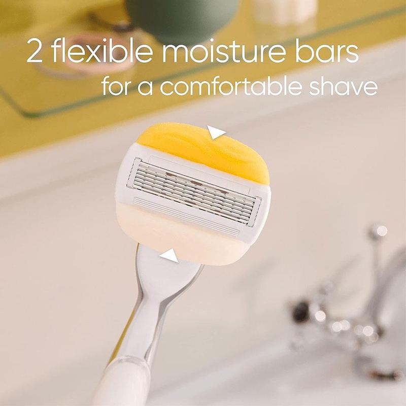 Gillette Venus ComfortGlide Coconut With Olay Women’s Razor And 3 Razor Blade Refills Set 2