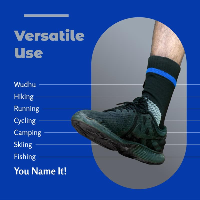 Get Dressed Waterproof socks | 100% Breathable Durable Waterproof socks for Men and Women 4