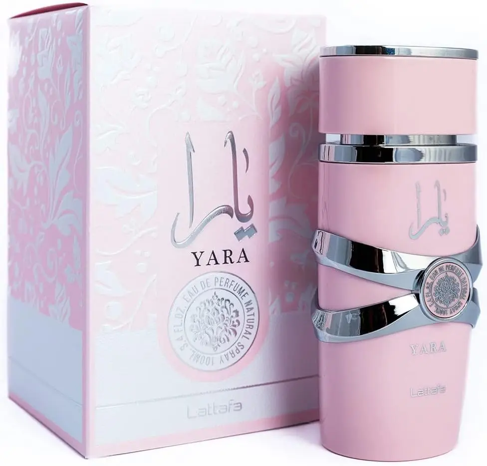 Yara Perfume For Women - Arabian Latafa Oud Long Lasting - Eau De Parfum 100 ML Pink!