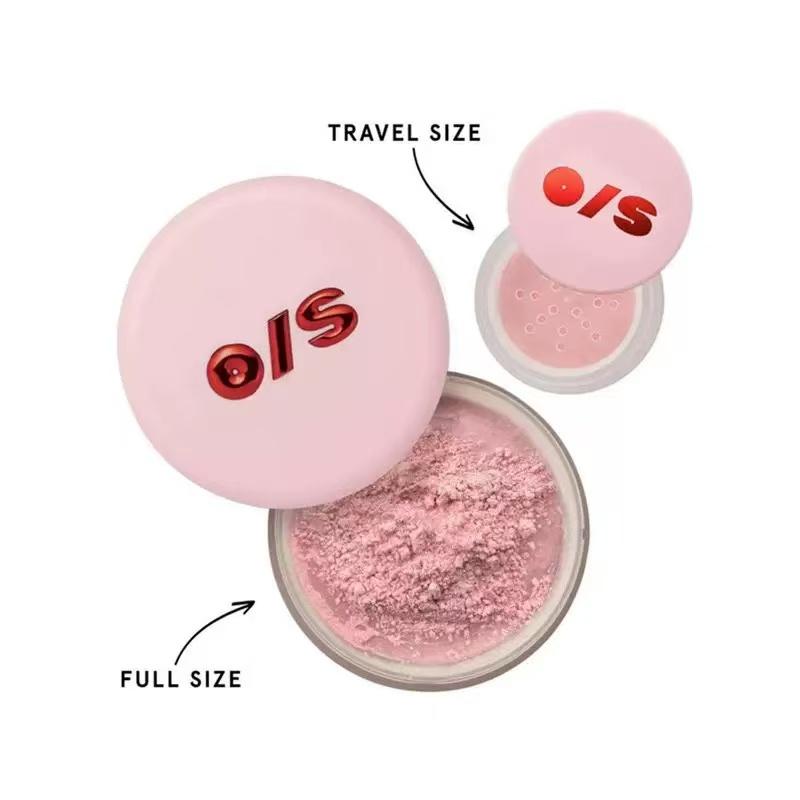 Product Introduction of ONESIZE Pure Desire and Atmosphere Makeup Loose Powder Blush Set with Puff - Ultra Pink No.1 - 10g 10