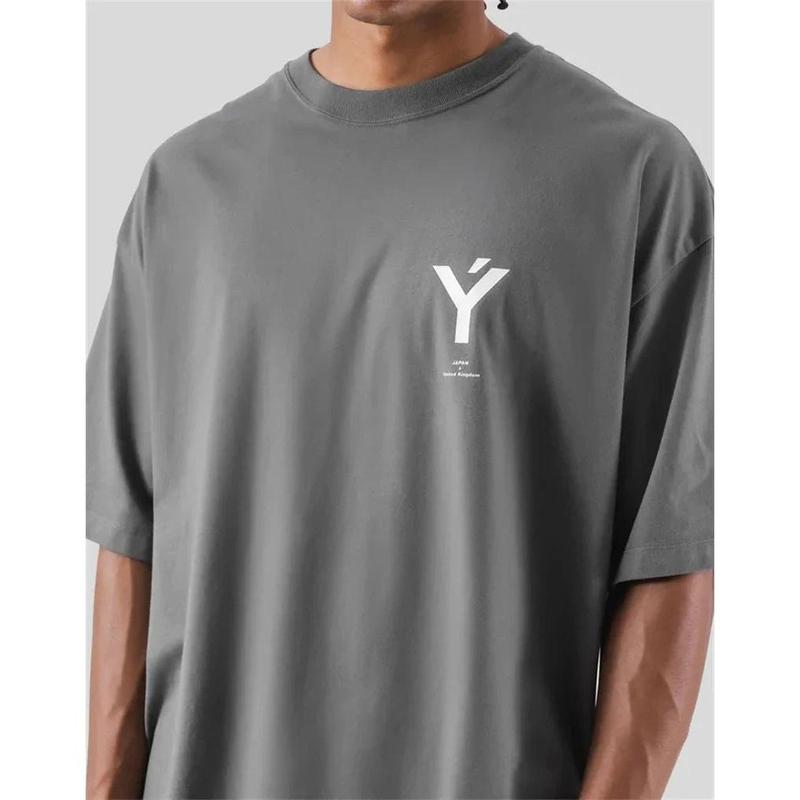 ONE POINT LYFT Loose Cotton Oversized T-Shirt 5
