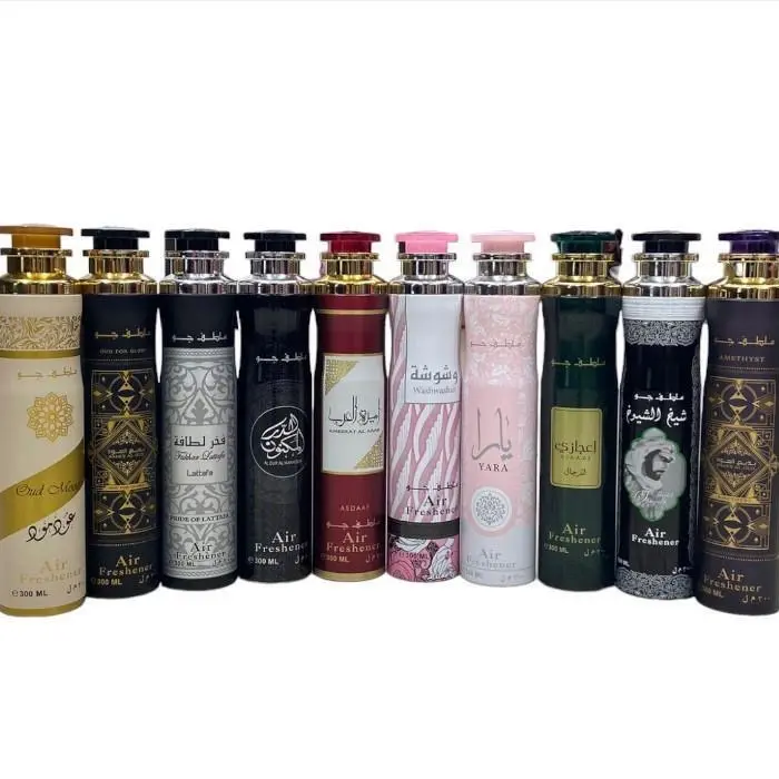 Arabian Air Freshener Bundle (12 x 300ml) Dubai Air Fresheners | Luxury Scent, Long Lasting Fragrance Freshner *Could Recieve Doubles of same ones* 0