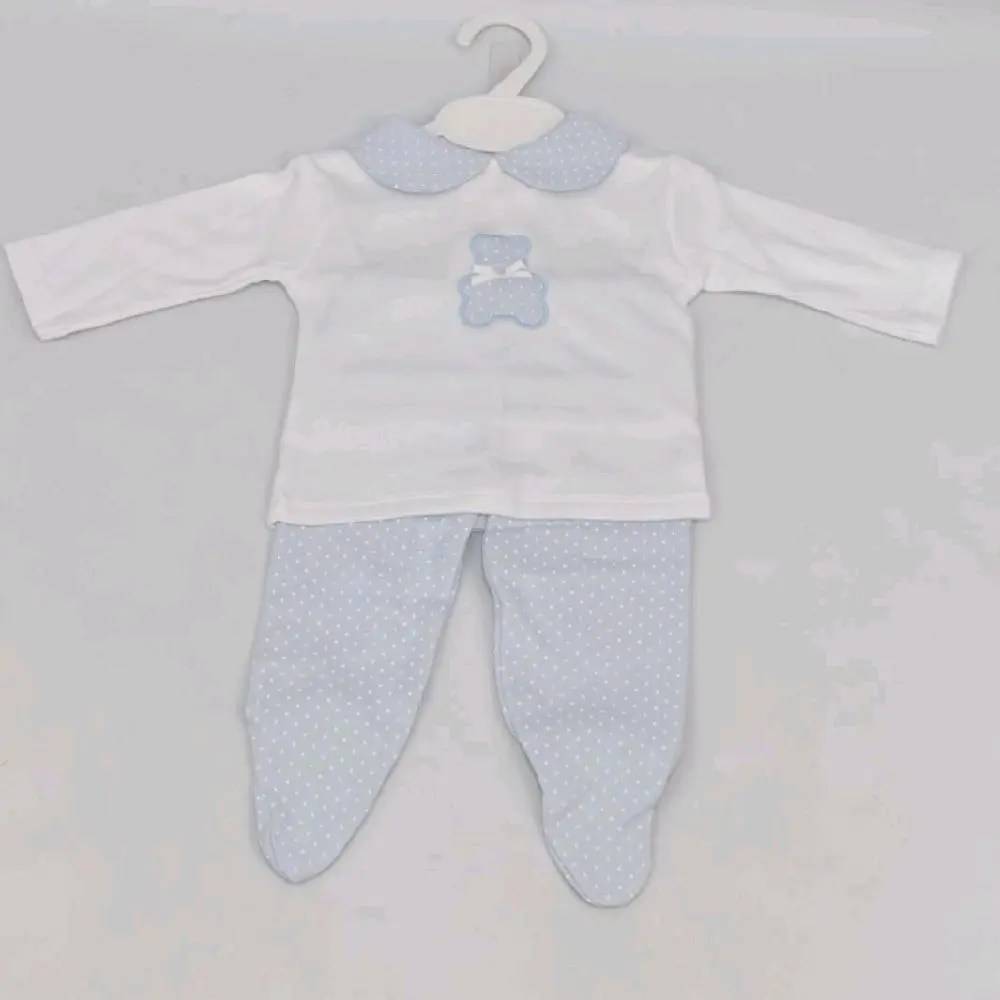 Boys 2 Piece Set with Teddy Bear Design