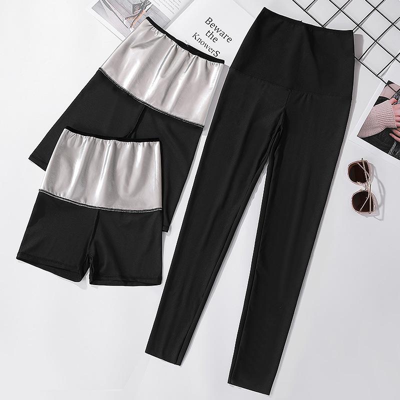 Product Introduction of Women Sauna Sweating Pants Hot Gym Exercise Leggings High Waist Thermo Weight Loss Workout Running Slimming Compression Pants 71