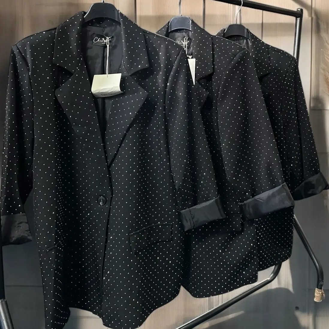New Diamond Studded Blazer for Women - Coats, Womenswear 8-16 Uk