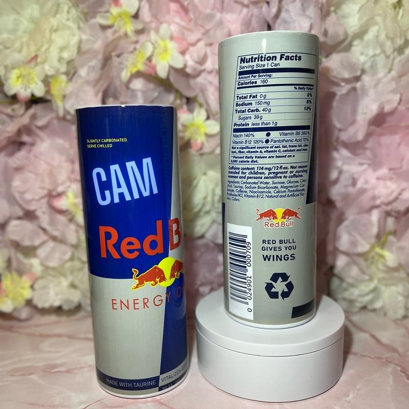 Redbull Tumbler - 20oz Sublimation Tumbler. Drinkware Steel Lid Straw Flasks Personalised 1