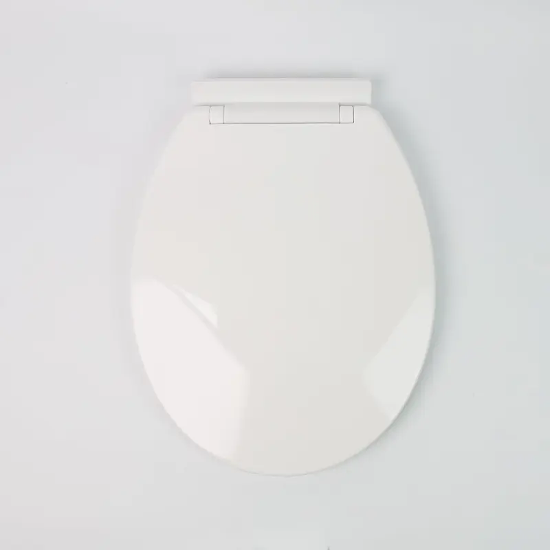 Quick Release Toilet Seat - with Soft Close & Hinges for Easy Cleaning Universal Bathroom Bowl Seating Thermoset Lid 45.5x38.5x5cm, White 2