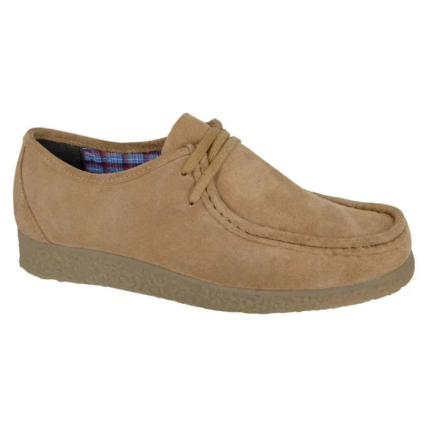 Roamers Wallabees Sand Real Suede