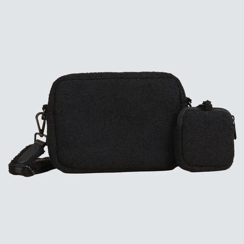 Dog Walking Bag inc Treat Pouch & Teddy Strap - Black Teddy 4