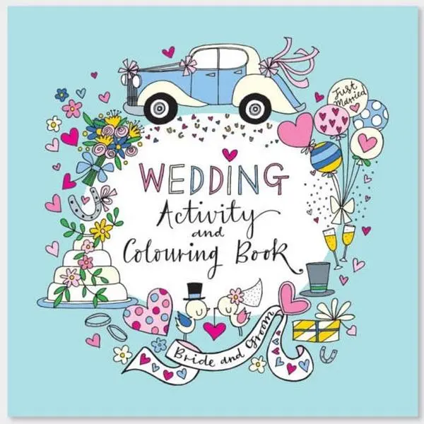Wedding Activity & Colouring Book For Children - Rachel Ellen Designs
