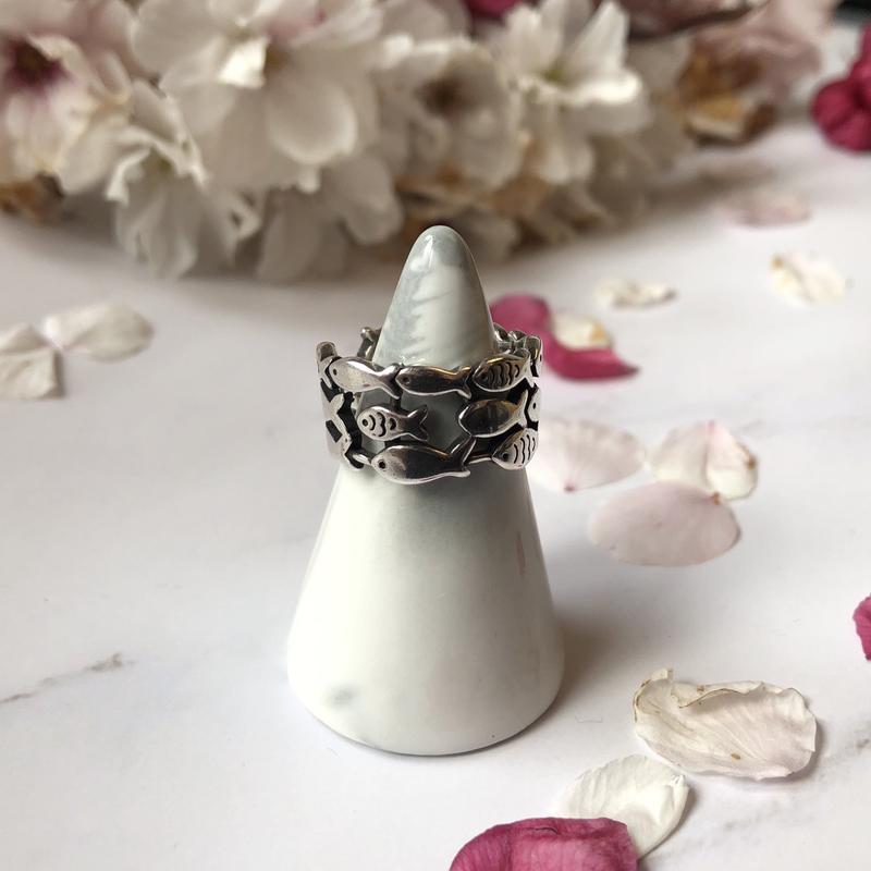 Japanese Fish Chunky Ring 5