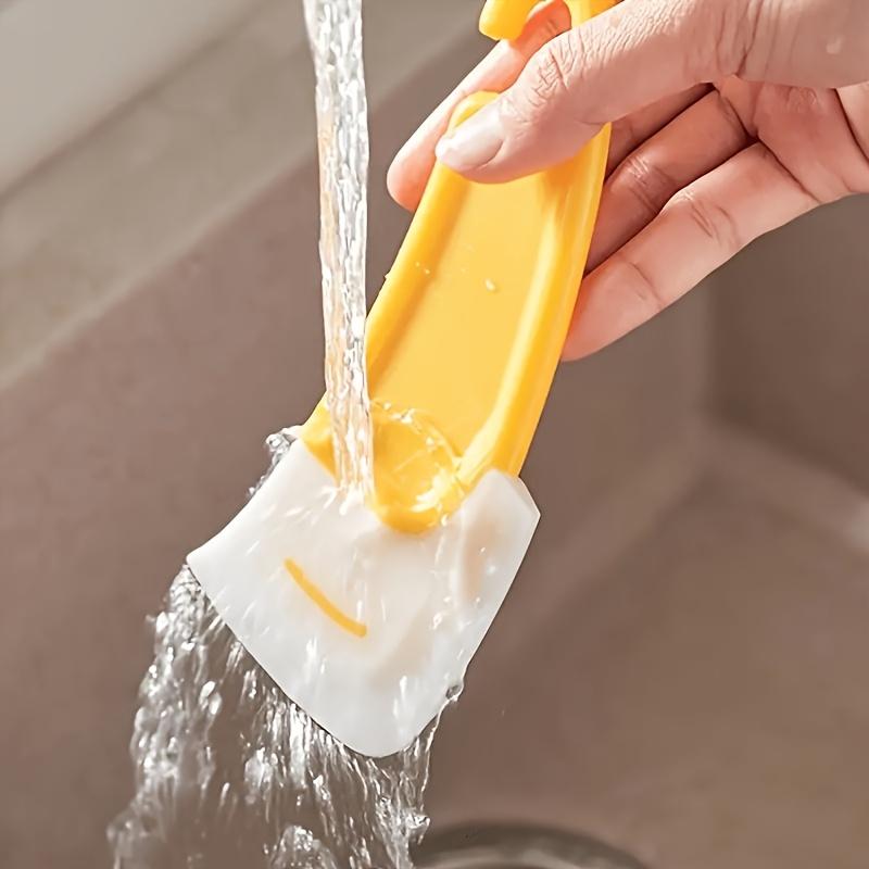 1pc Silicone Kitchen Scraper, Non-Stick, Heat-Resistant, Easy to Clean, No Electricity Needed, Ideal for Cooking & Baking 7