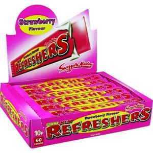 Refresher Bar - Strawberry (10 bars)