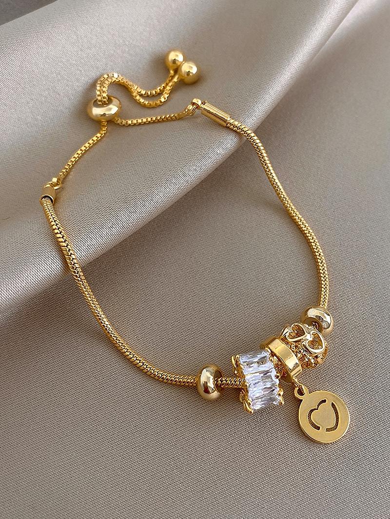 Product Introduction of 2025 Women Geo Charm Bracelet For Daily Valentine's Day 7