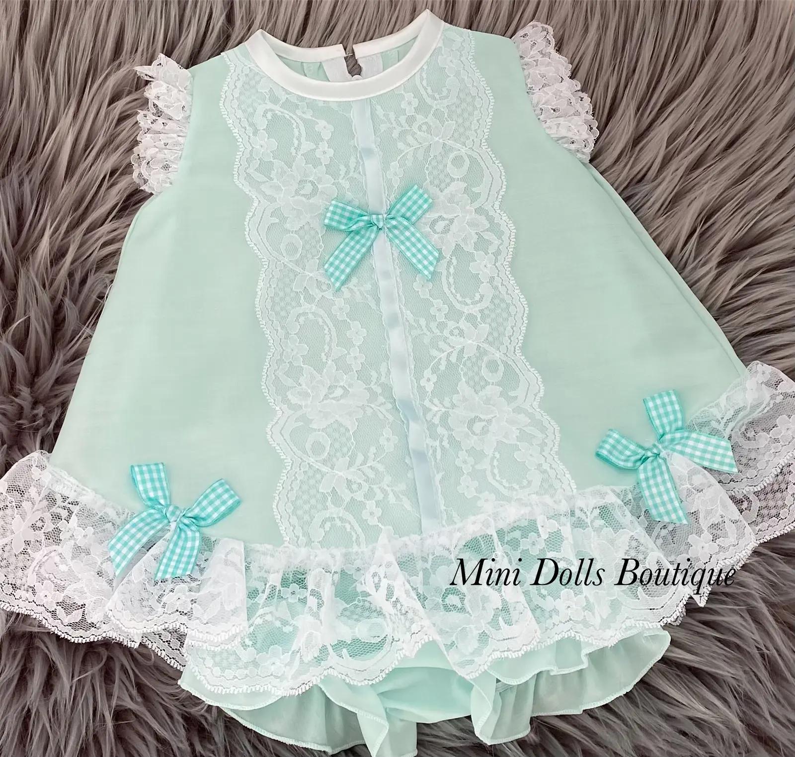 Mint Angel Dress Set