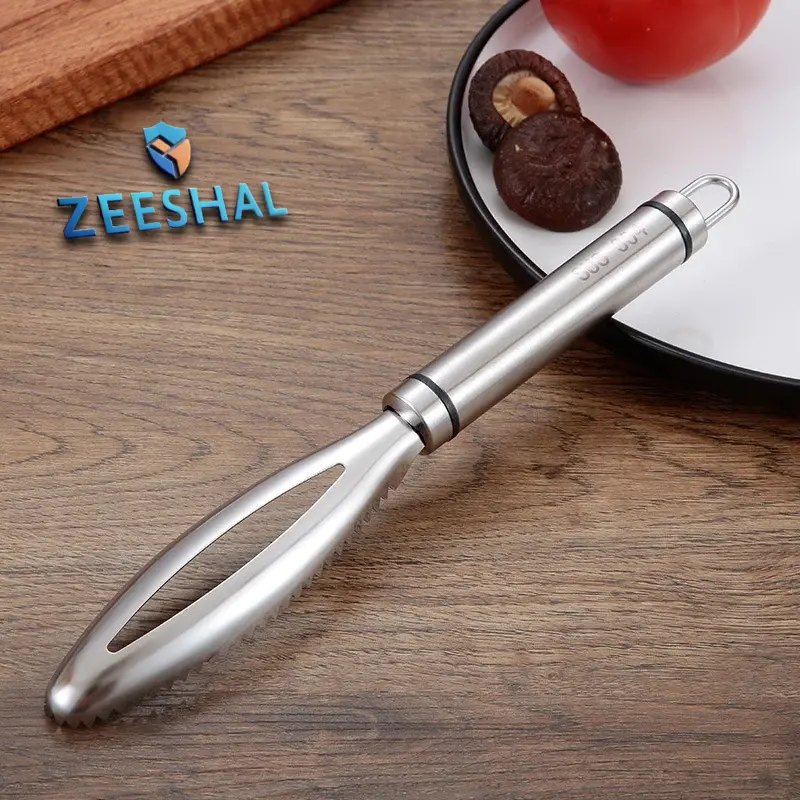 Stainless Fish Scales Scraping Graters Fast Remove Cleaning Peeler Scraper Bone Tweezers Tool Gadge Kitchen Accessorie Gadgets Utensil Steel