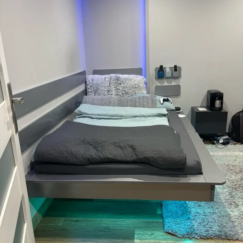 Floating Bed Frame , Super King , King , Double , Small Double , Custom Sizes 6