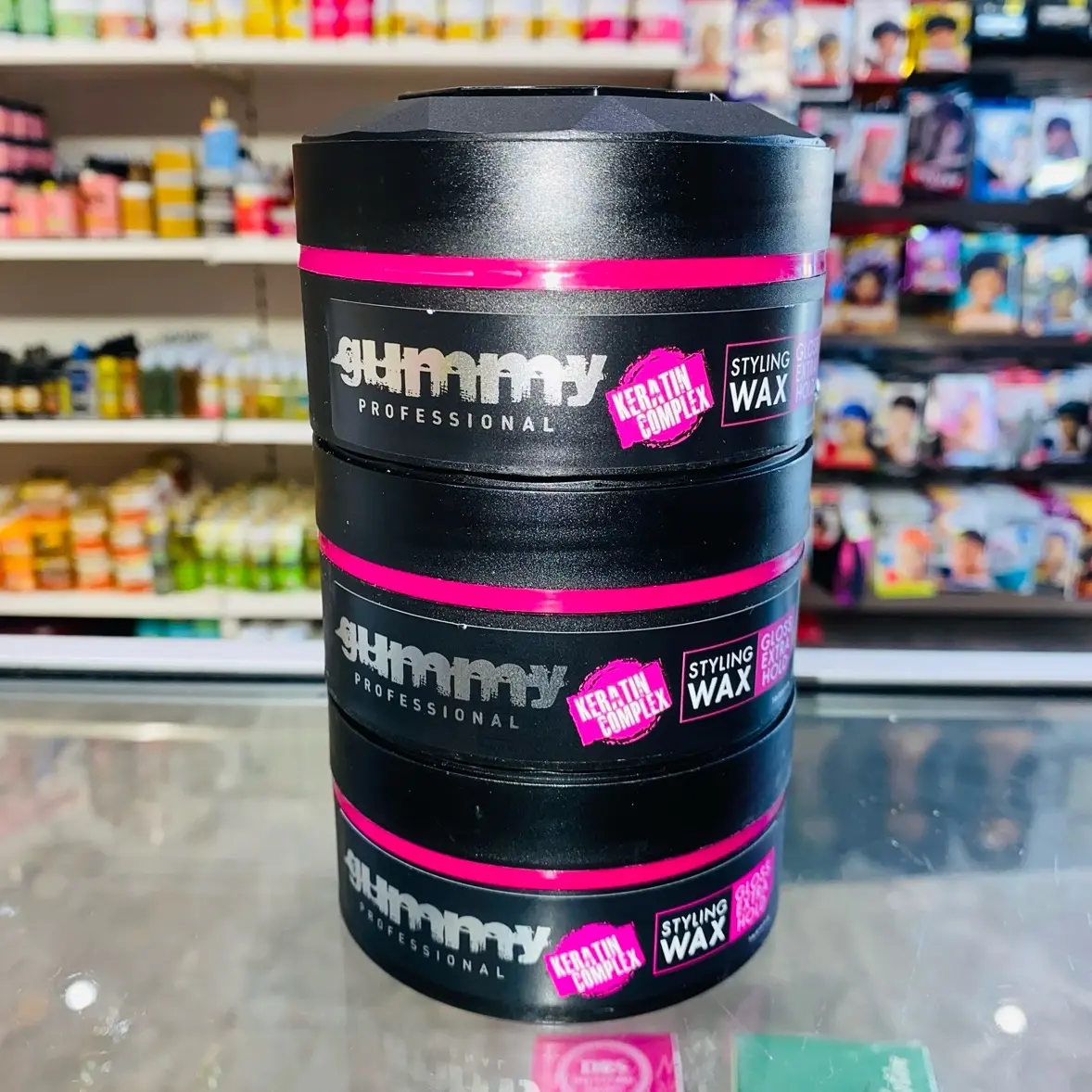 1X Gummy Professional Styling Wax (Purple)