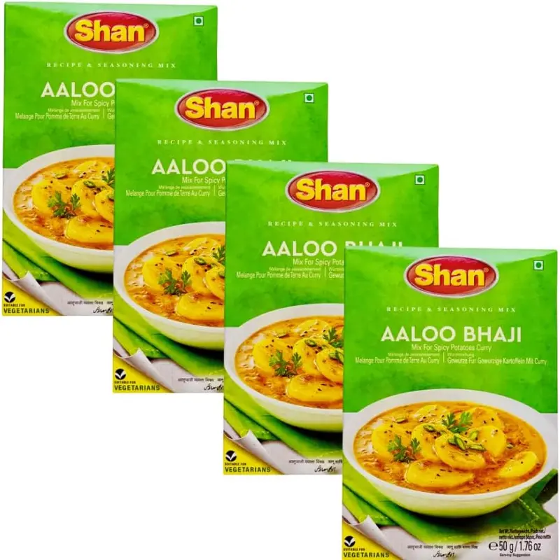 Shan Aloo Bhaji Masala 50g - Spicy Indian Dip 3