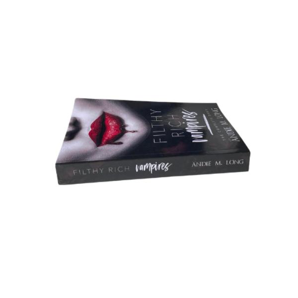 Andie M. Long Filthy Rich Vampires Duet Signed Paperback RH/WHY CHOOSE/Vampires/Spicy 4