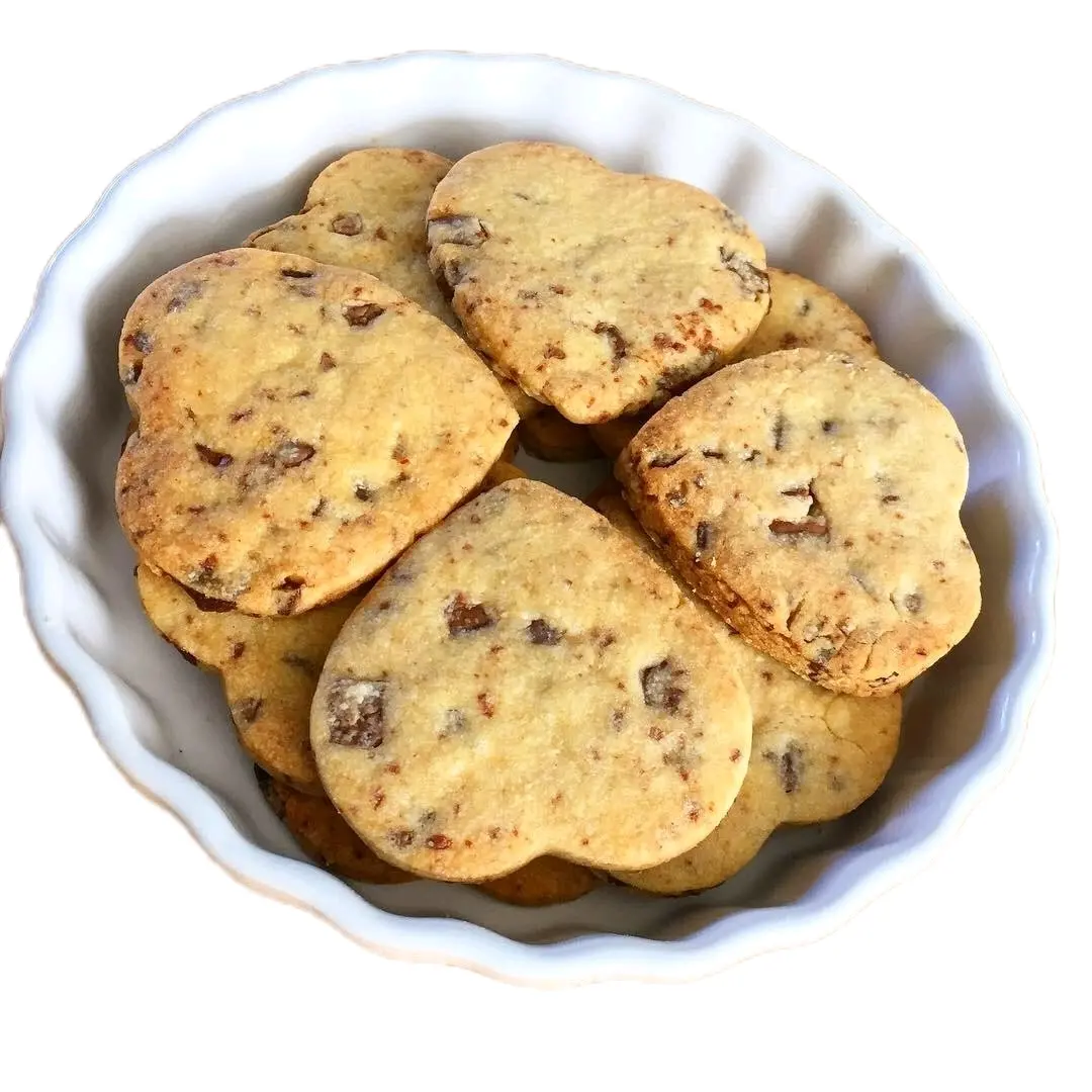 Milk Chocolate Chunk Shortbread - Delicious Snack
