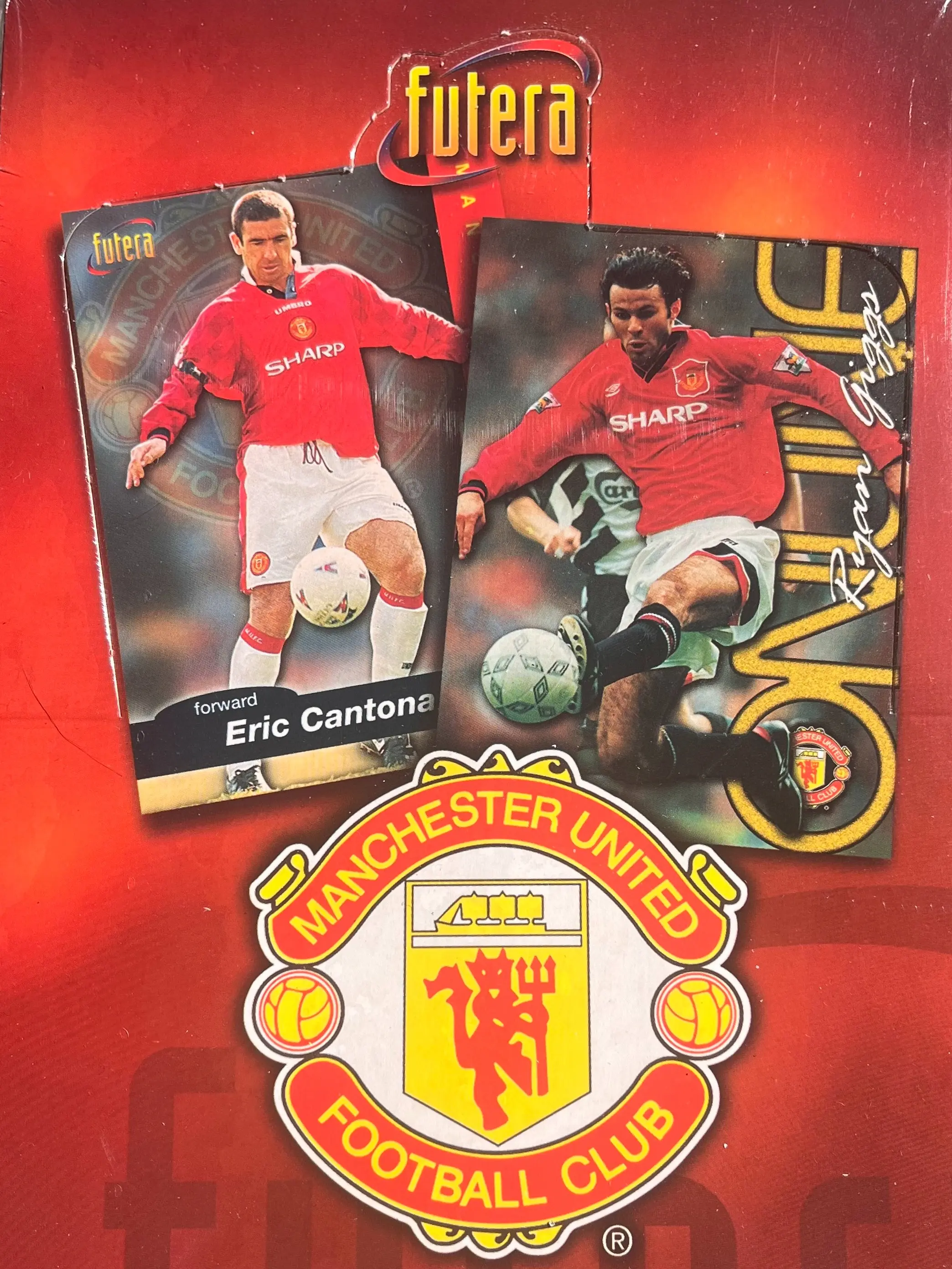 2 x packs - Man Utd Futera 1997 collectors card series - Trading cards