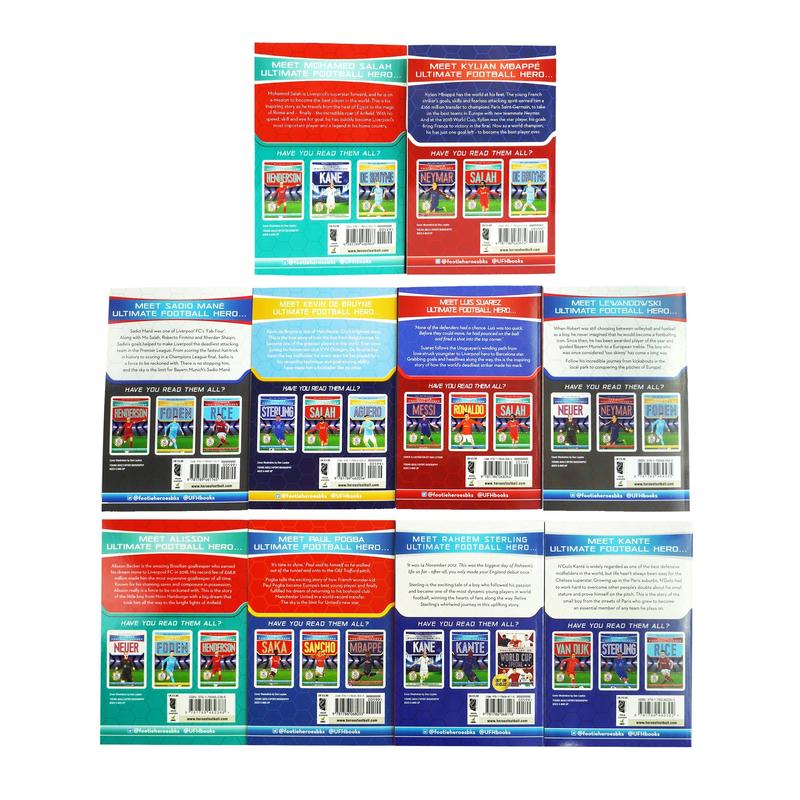 Ultimate Football Heroes Series 2 by Matt & Tom Oldfield 10 Books Collection Set - Ages 6-12 - Paperback 2