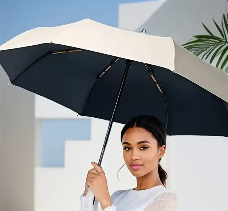Windproof Automatic Folding Umbrella with UV Protection - 16/10 Ribs, Compact Travel & Golf, Lightweight for Men & Women, UPF 50+ Sun/Rain Shield, Ergonomic Handle Cover umbrellas button  umbrella rolls  royce snowflake  umbrella mosaic  umbrella 1
