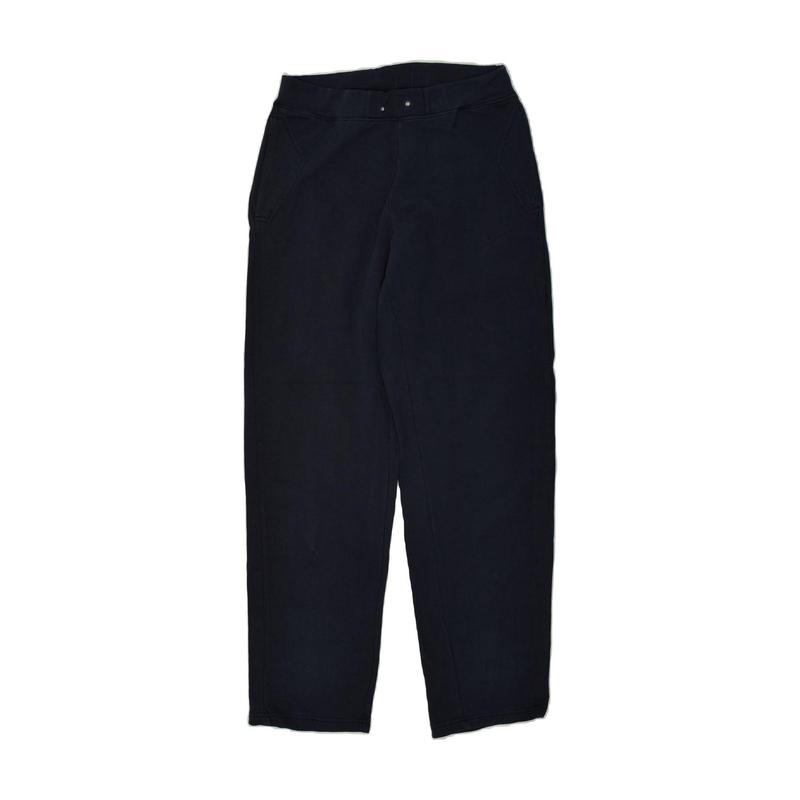 Pre-Owned Vintage NIKE Mens Tracksuit Trousers Small Navy Blue Cotton 1
