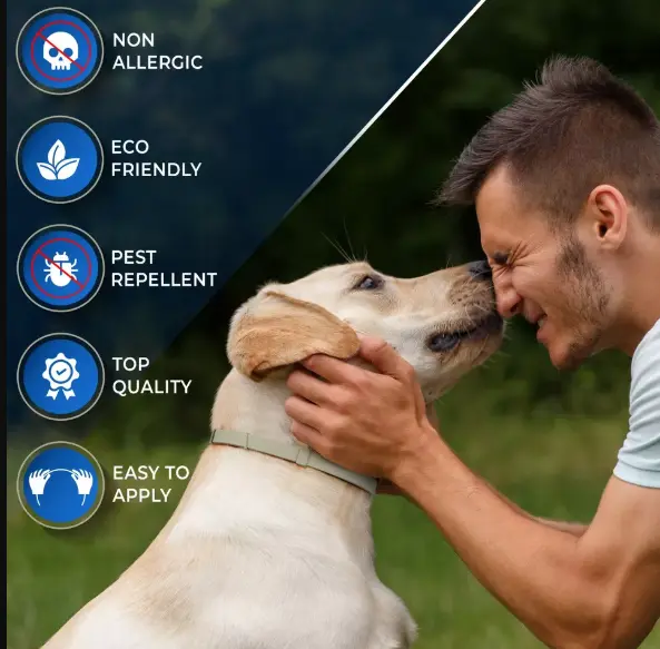 Flea & Tick Collar | Adjustable Protection for Small & Large Dogs | 12-Month Treatment 4