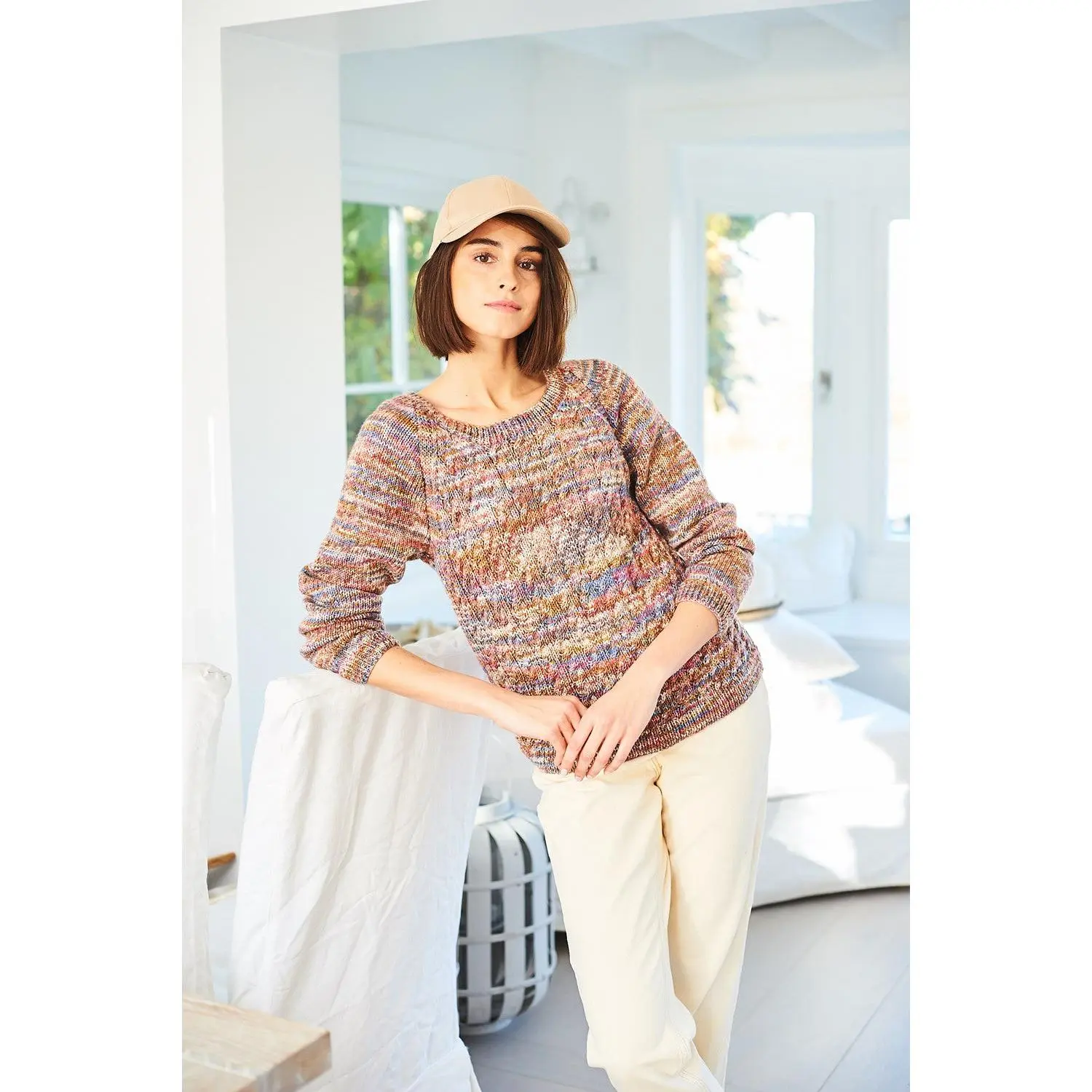 Stylecraft Batik Elements Swirl DK Knitting Pattern 10054