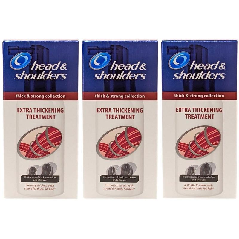 3 x Head & Shoulders Extra Thickening Hair Treatment 50ml 0